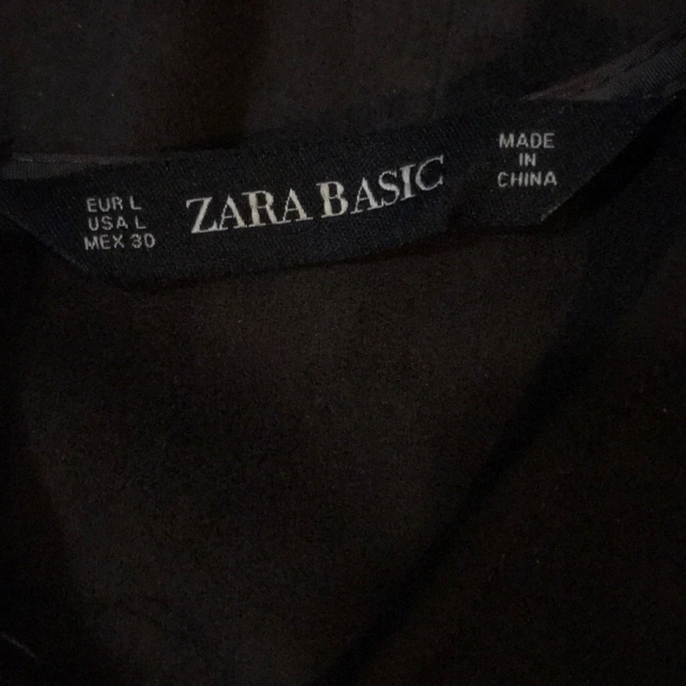 ZARA Faux Suede Dress - Picture 3 of 3